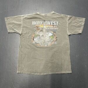 Y2K Harley Davidson earth tone distressed biker tee shirt tshirt
